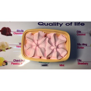 Kem hộp 1000ml chuẩn Ý (10 vị)  (Ice Cream)