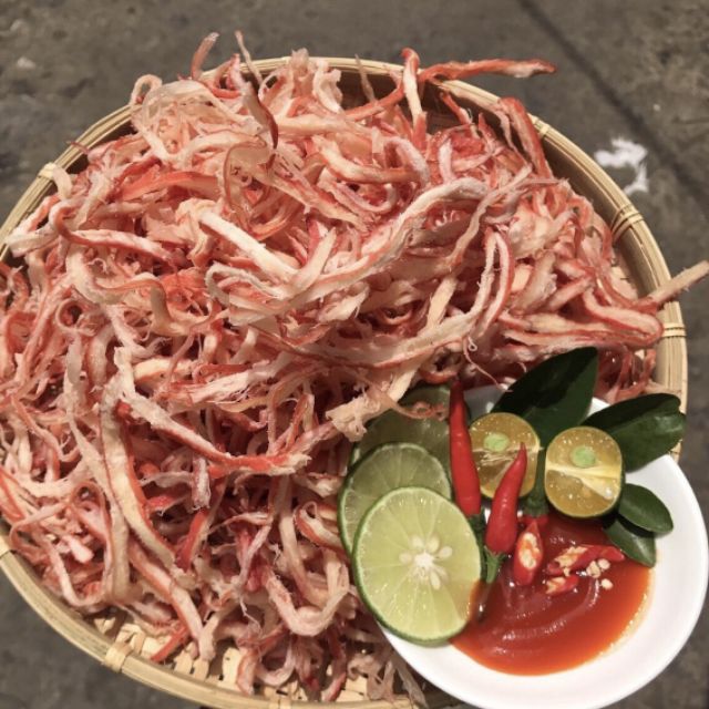 Khô mực tẩm nước dừa  300gr - 500gr