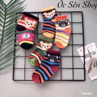 🧤tất len gấu cho bé 1-10t
