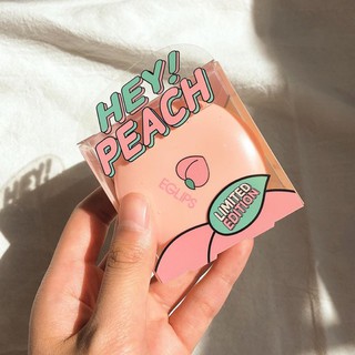 [Auth] Phấn nén kiềm dầu Eglips Hey Peach Limited Edition