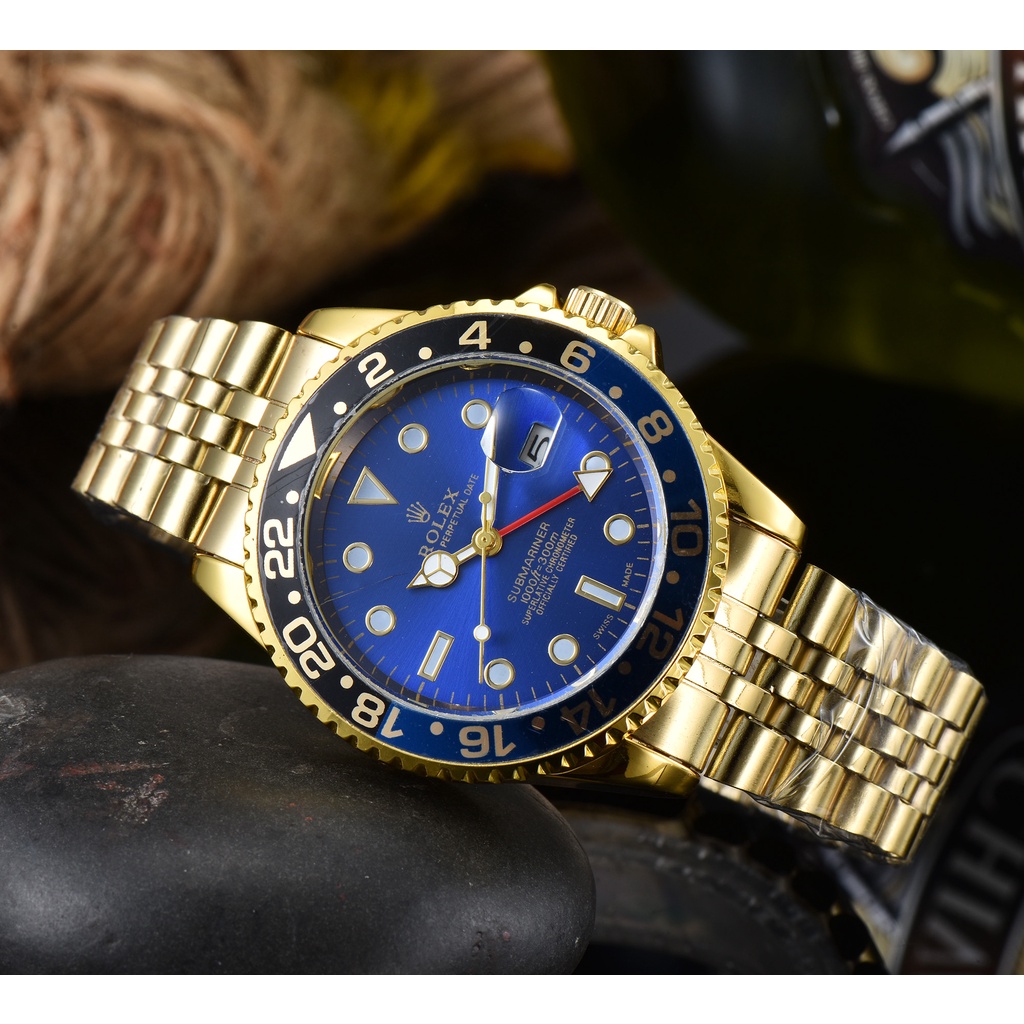 Đồng Hồ Rolex Dây Thép 40MM Lịch Lãm Thời Trang Cho Nam