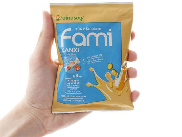 Set 5 túi sữa đậu nành Fami 200ml