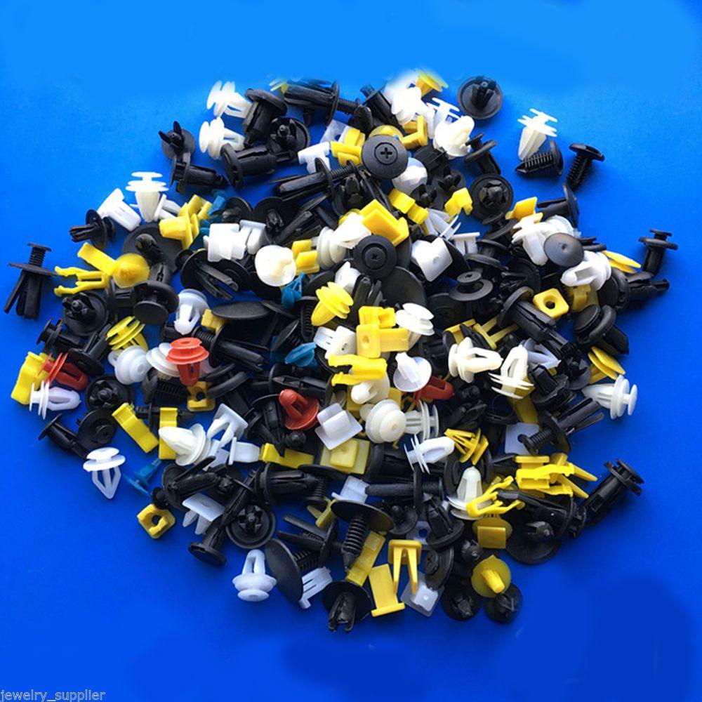 Set 200 Kẹp Đinh Tán Bằng Nhựa Chuyên Dụng
