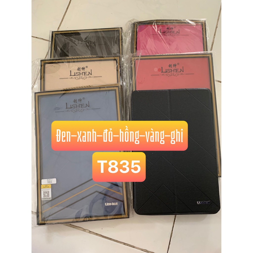 Bao Da Samsung Tab S4 10.5/ T830 Hiệu Lishen Lưng Dẻo Màu