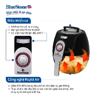 Nồi chiên không dầu BlueStone AFB-5859 3.3L