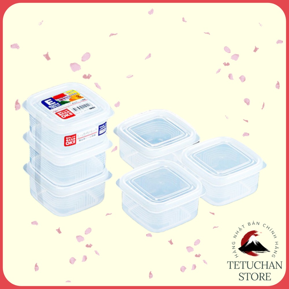 Set 3 hộp nhựa Nakaya đựng đồ chua, gia vị ,nước chấm 200ml Nhật Bản - Tetuchan Store