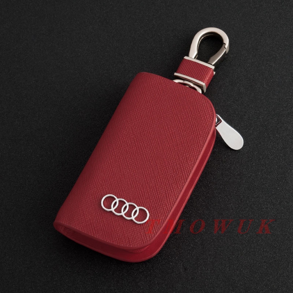 Ốp Bảo Vệ Chìa Khóa Xe Hơi Audi A3 A4L A5 New A6L S5 Q3 Q5 Q7A8 Bằng Da Thật