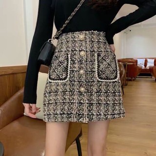 Chân váy dạ kim sa loại 1.