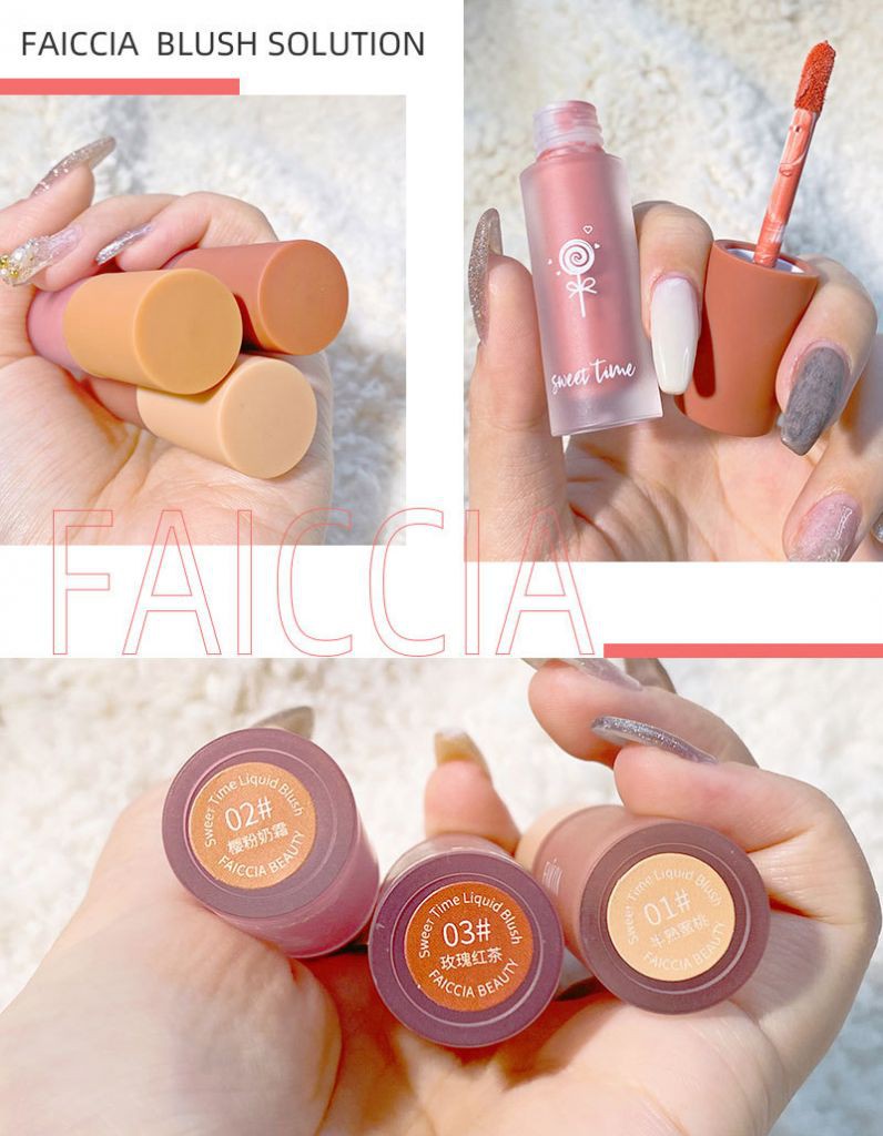 [Hàng mới về] Phấn má hồng dạng lỏng Sweet Time đa dụng cao cấp | BigBuy360 - bigbuy360.vn