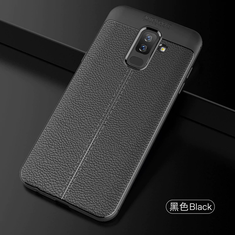 Ốp Lưng Auto Focus Vân Da Cho Samsung J8