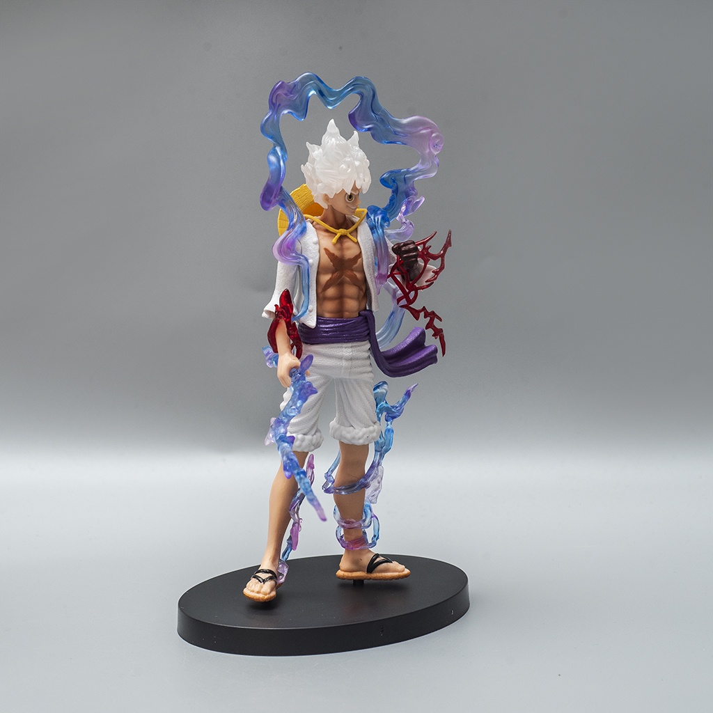 Mô hình One Piece Luffy Gear 5 model Nika cao 22cm ZR12 mô hình Luffy trạng thái gear 5 One Piece Haki Shop