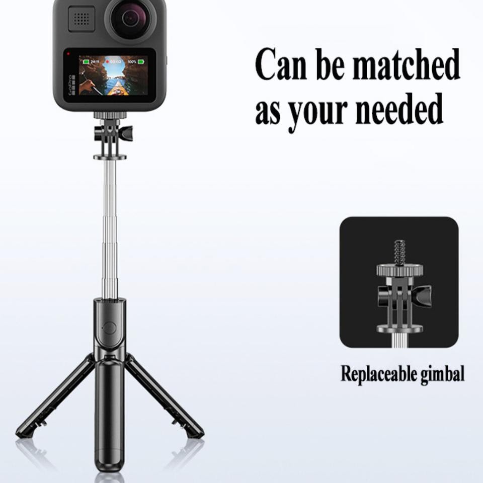 Gậy Selfie S03 Kết Nối Bluetooth 3 Trong 1 Cho Ios Android Gopro