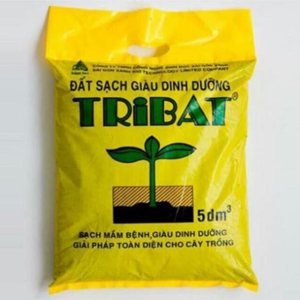 Đất Tribat trồng rau sạch, cây cảnh 5dm3