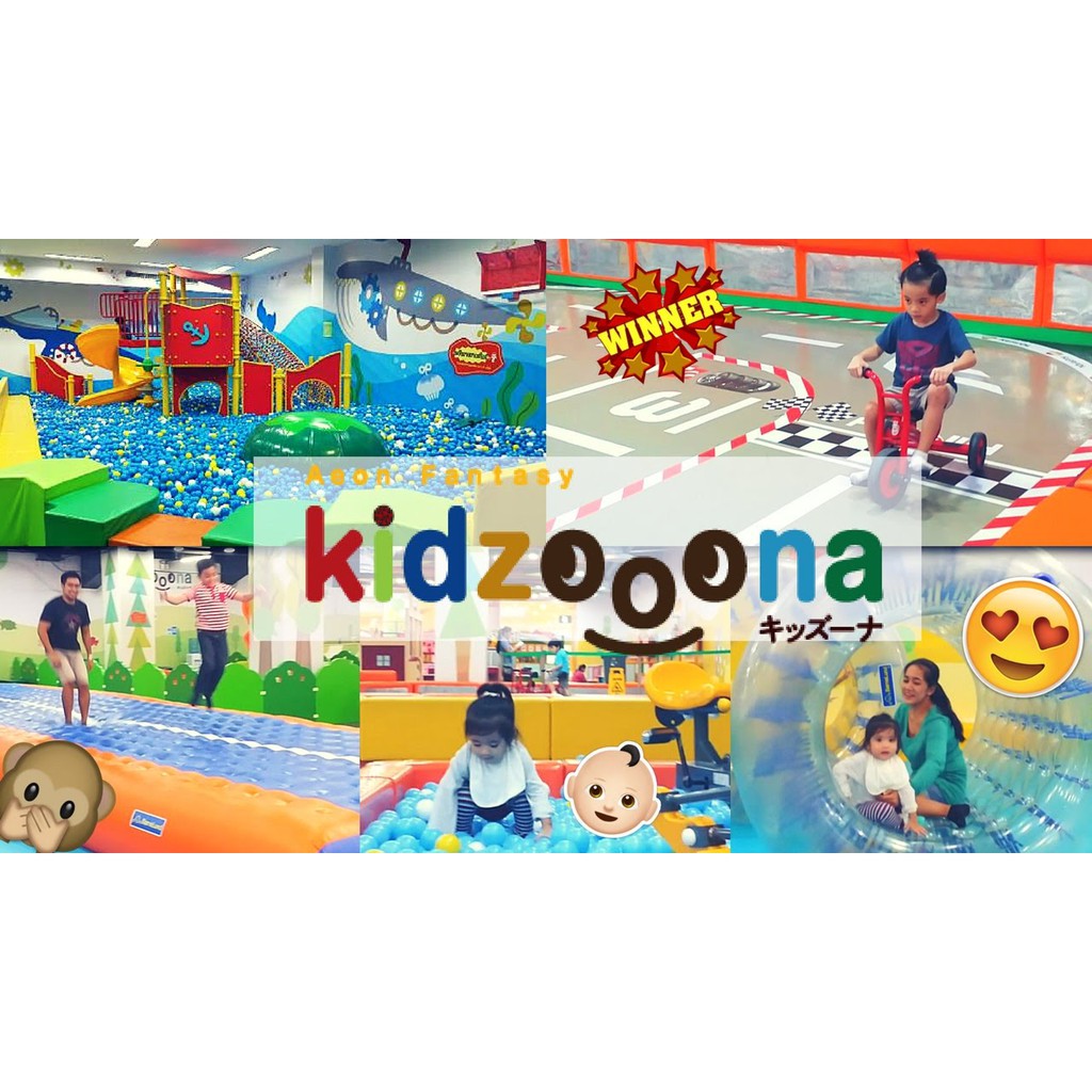 Bình Dương  01 vé giấy vào cổng kidzooona tại Aeon Mall Bình Dương Canary ngày thường