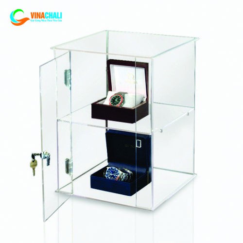 Hộp Mica Trưng Bày 2 Tầng 20x15x30