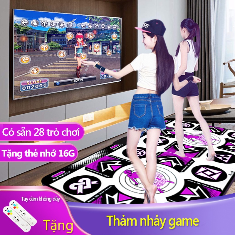 OT516W OT516LThảm nhảy audition tại nhà, tập nhảy,  chơi game nhảy có dây, kết nối máy tính TV có tay cầm có dây | BigBuy360 - bigbuy360.vn