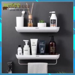[👉FREESHIP] Kệ để đồ nhà tắm dán tường – Hàng chính hãng ecoco (1 tầng) - Loại cao cấp - Không cần khoan