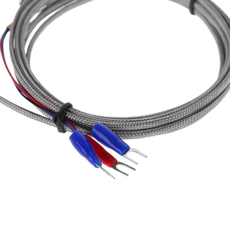 Dây Dò Cảm Biến Nhiệt 2m PT100 5mmx50mm 3 Dây 0-400C