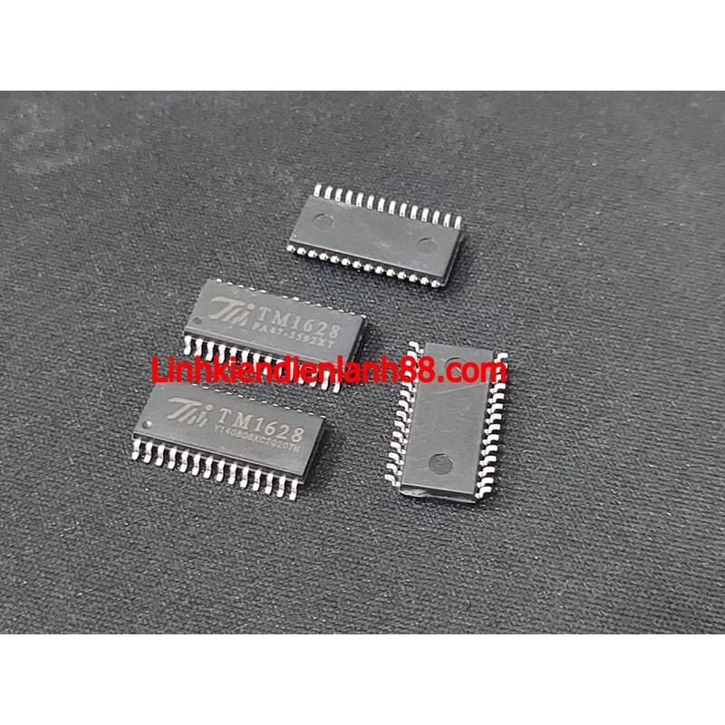 (5 con) IC Điều Khiển Led TM1628 1628 SOP-28 Mới Chính Hãng 100% (Thay Thế Được Cho LK1628)