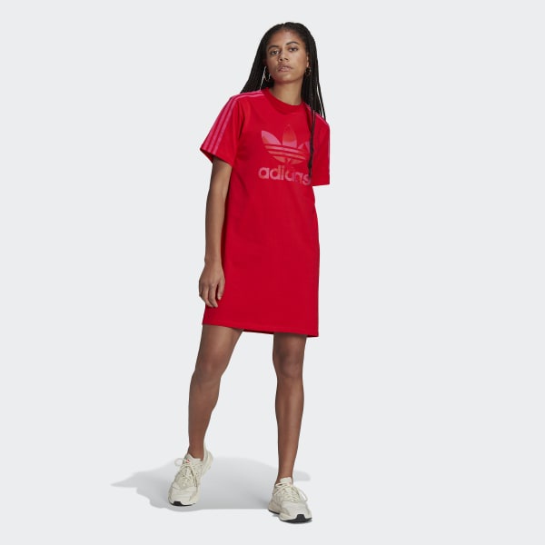 Đầm dáng ôm adidas Tee Dress Vivred_H20486