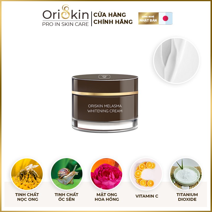 Bộ Kem Nám Tàn Nhang, Dưỡng Trắng, Mờ Thâm, Gồm Kem Oriskin Melasma Whitening Cream Và Serum Oriskin White Skin Serum. | BigBuy360 - bigbuy360.vn