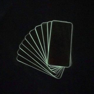 Kính cường lực dạ quang phát sáng iPhone X/XS/11 pro , tặng kèm khăn lau