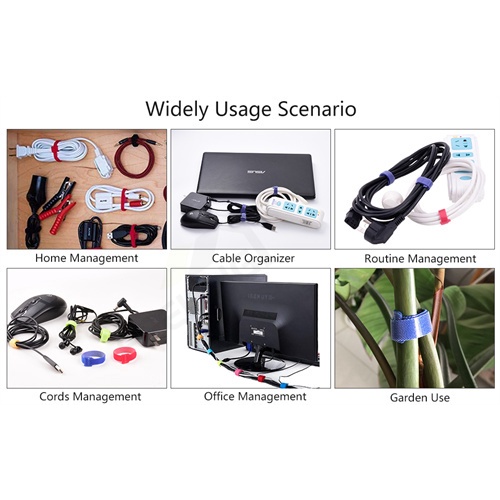 Dây Quấn Dây Cáp Hình Chữ T Bằng Nhựa Nhiều Màu Có Thể Tái Sử Dụng