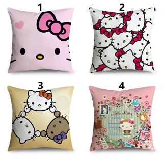 Vỏ Gối Polyester Chất Lượng Cao In Hình Hello Kitty
