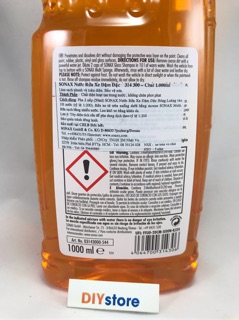 Nước rửa xe SONAX Gloss Shampoo Concentrate, 1000ml