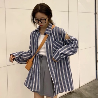 Áo sơmi nữ kẻ