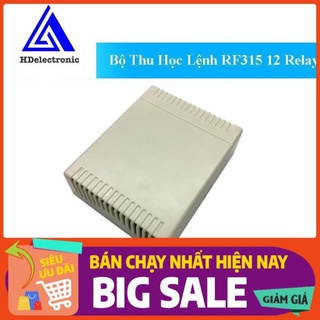 [TP] [Siêu Rẻ] Bộ Thu Học Lệnh RF315 12 Relay zin