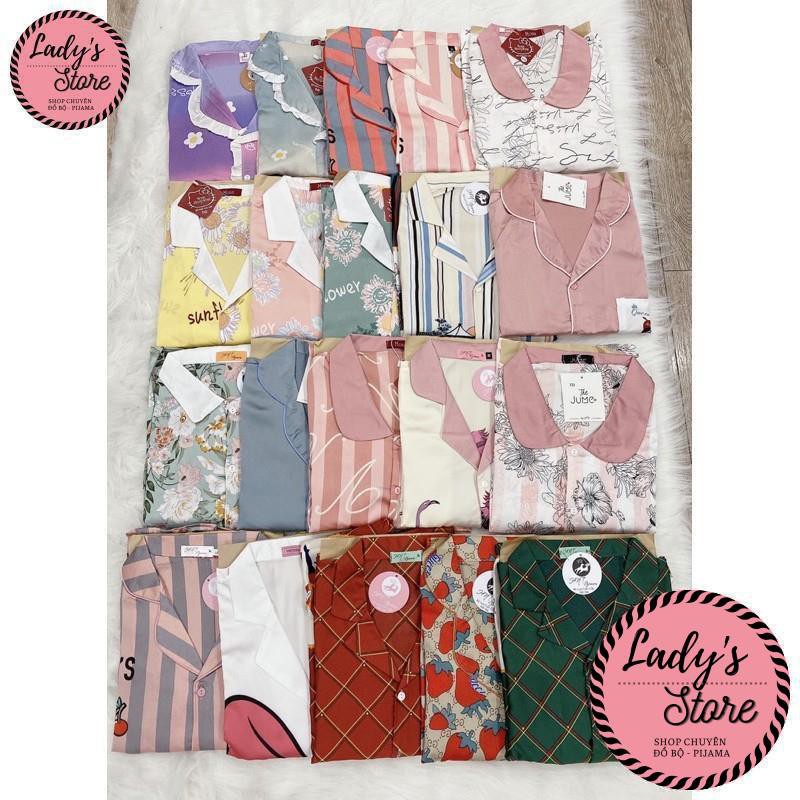 [Mã SKAMA06 giảm 8% tối đa 50K đơn 250K] Bộ Pijama Lụa Tay Ngắn Dễ Thương💖Đồ Ngủ Nữ [HÀNG ĐẸP CHUẨN] [ẢNH THẬT +VIDEO]