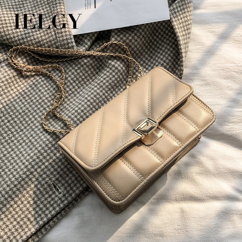 IELGY Túi đeo chéo khổ vuông IELGY thời trang dễ phối đồ dành cho nữ