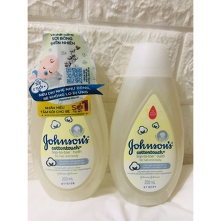 Sữa tắm gọi em bé Johnson’s Baby chai 200ML