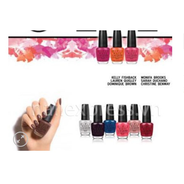 Sơn OPI đủ loại có bảng màu hấp dẫn  xịn xò độc đáo new fashion full box.