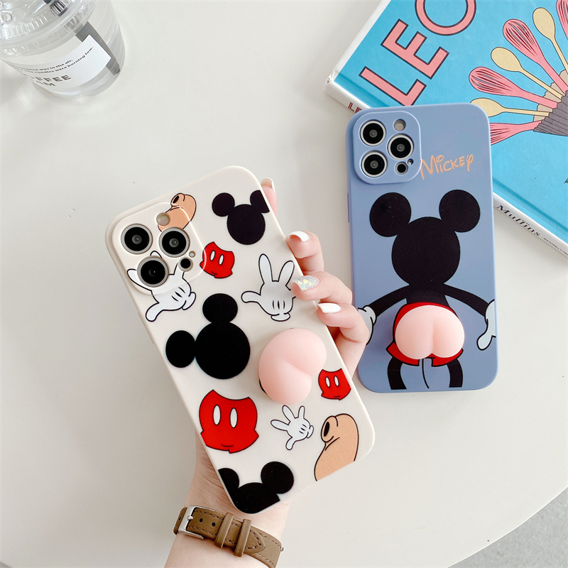 Phim hoạt hình Ba chiều thuốc giảm căng thẳng Đồ tạo tác iphone6 ​​/ 6S iphone7Plus / 8Plus iphoneX / XS iphoneXR iphoneXSMAX iphone11 iphone11Pro iphone11ProMax iphone12 iphone12mini iphone12Pro iphone12ProMax vỏ điện thoại