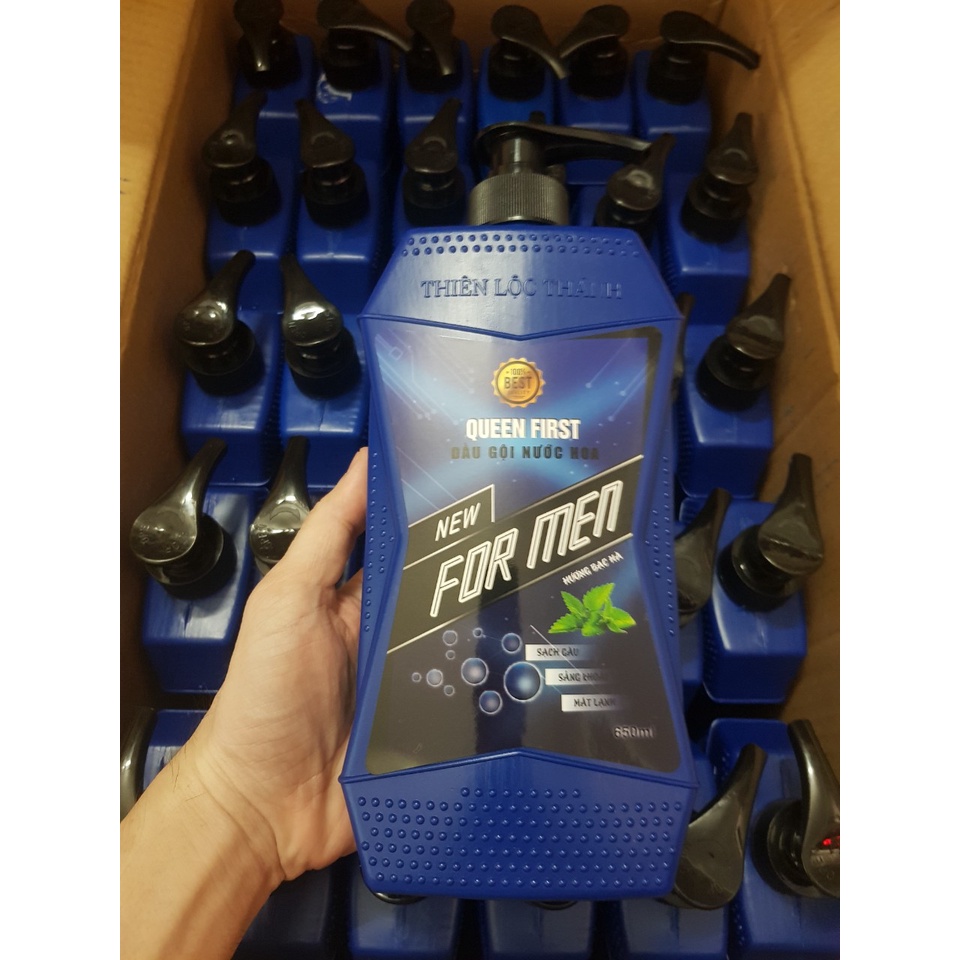 [HCM] 1 Chai Dầu gội đầu hương nước hoa For Men Bạc Hà 650ml