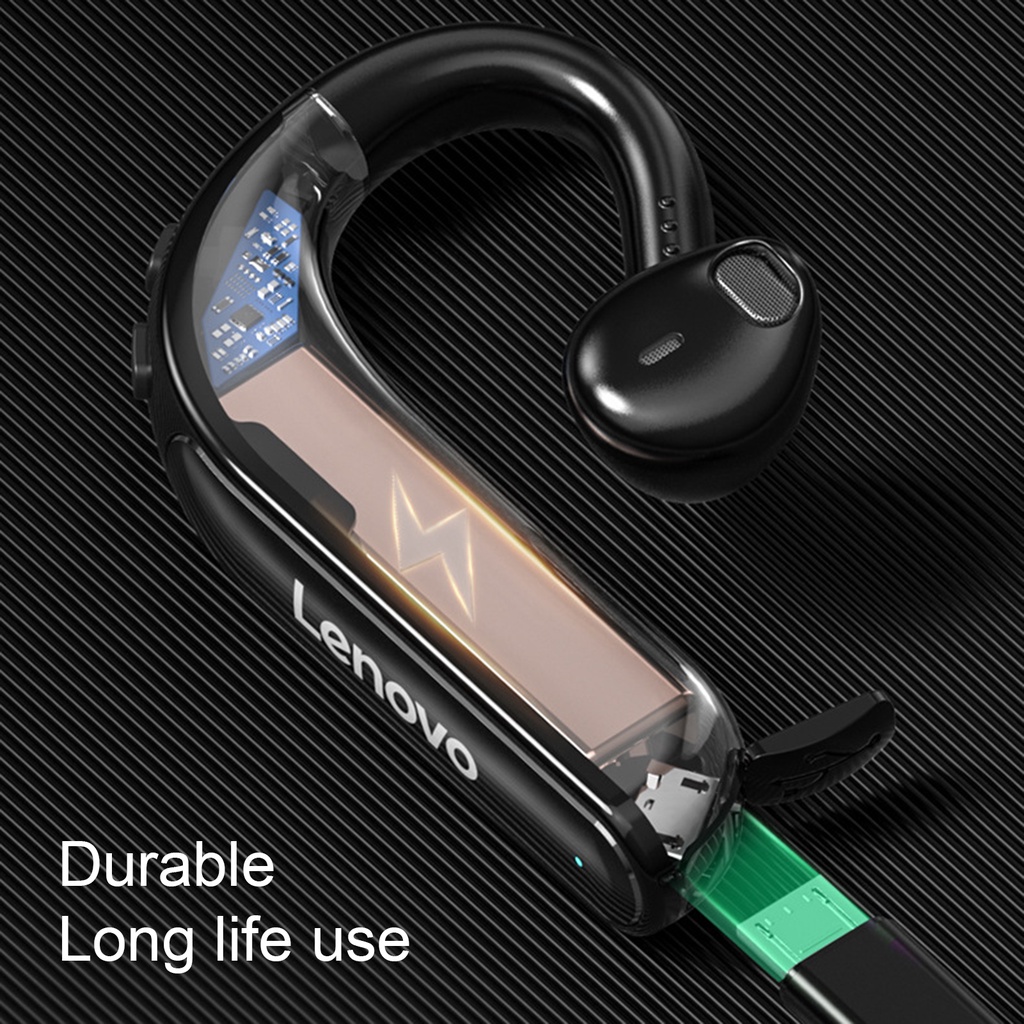 1 tai nghe bluetooth 5.0 không dây chống nước IPX5 chống ồn màu cầu vồng cho Lenovo TW16