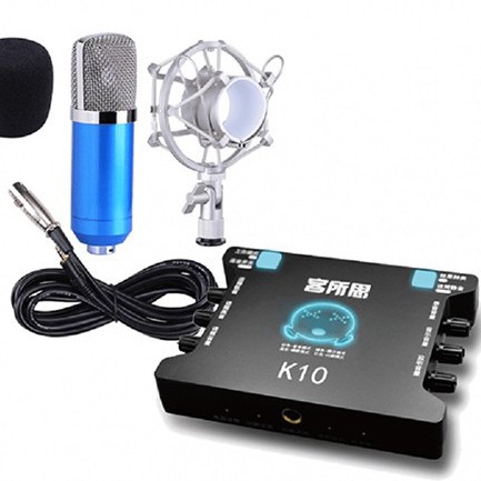 Bộ sound card XOX K10 chính hãng BH 12 tháng