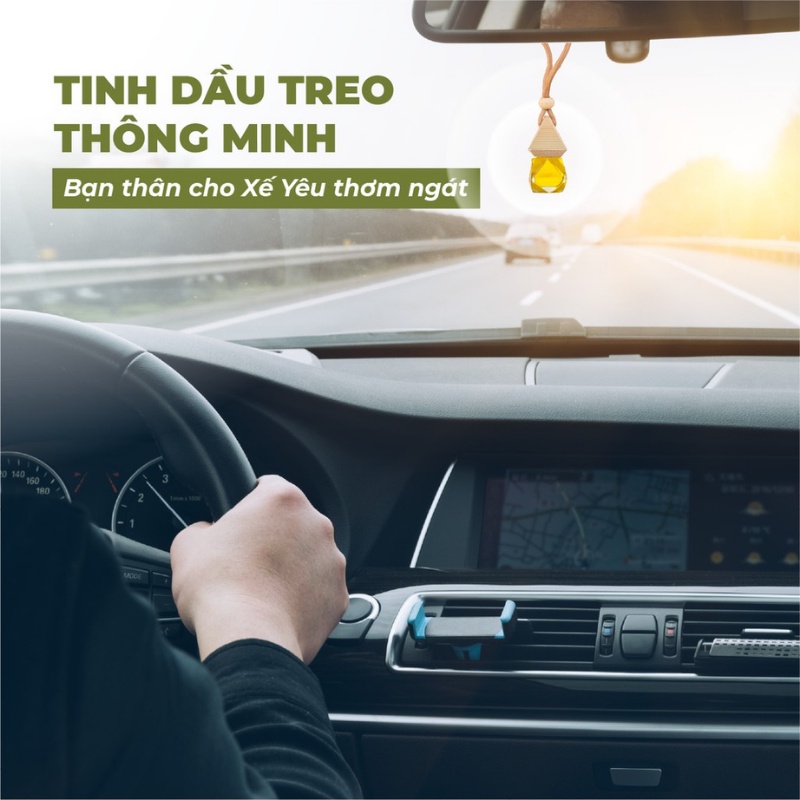 Tinh dầu treo Ấn Độ Hadu, 25 mùi nguyên chất tự chọn, treo xe ô tô, treo phòng, tủ quần áo