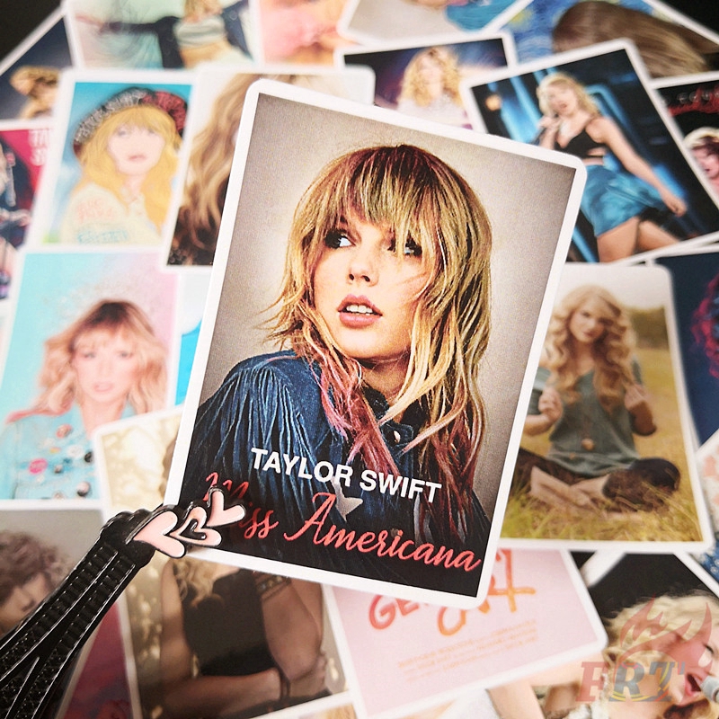 ❉ Taylor Swift - Popular &amp; Country Music Singer Mini Poster Stickers ❉ 25Pcs/Set Superstar Fashion DIY Decals Doodle Stickers