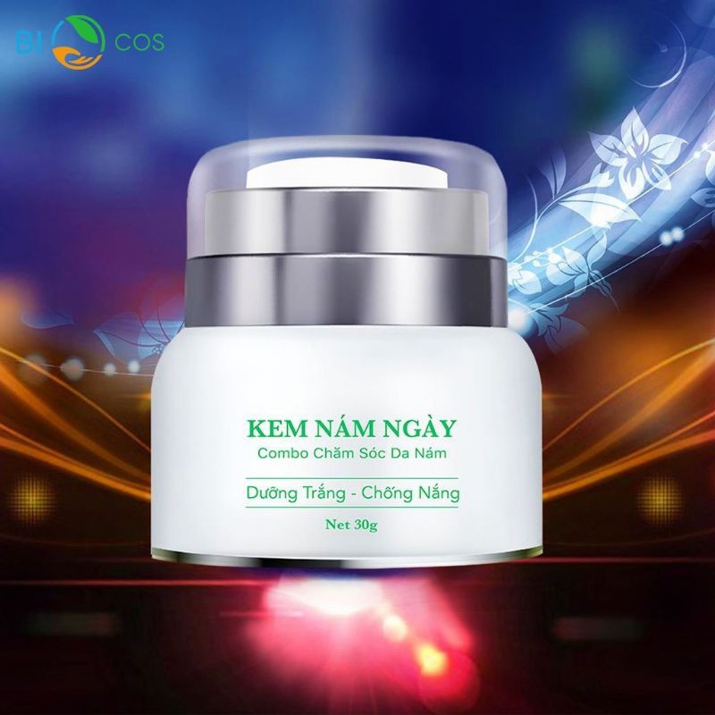 Kem Làm Mờ Nám, Dưỡng Trắng, Chống Nắng Ban Ngày Biocos 30gr