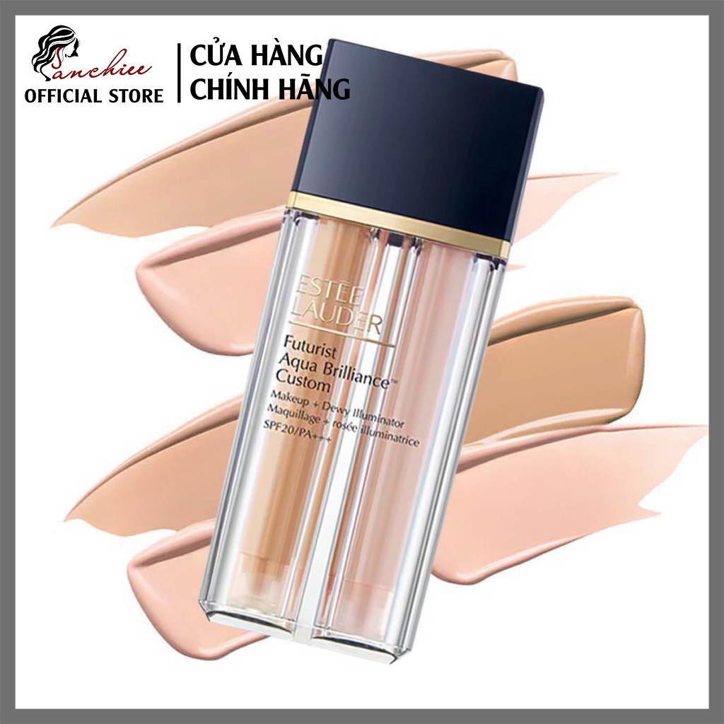 [𝘊𝘩𝘪́𝘯𝘩 𝘏𝘢̃𝘯𝘨] kem nền che khuyết điểm ESTEE FUTURIST AQUA BRILLIANCE MAKEUP SPF 20/PA++