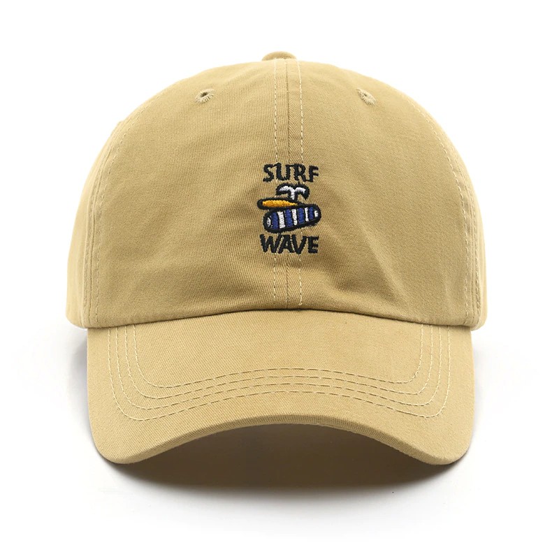 Mũ lưỡi trai 🧢 Nón kết thêu chữ Surf wave chất đẹp cá tính nam nữ hiệu LABIZI NK04