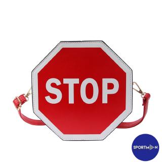 Túi da biển báo STOP cực chất _T662
