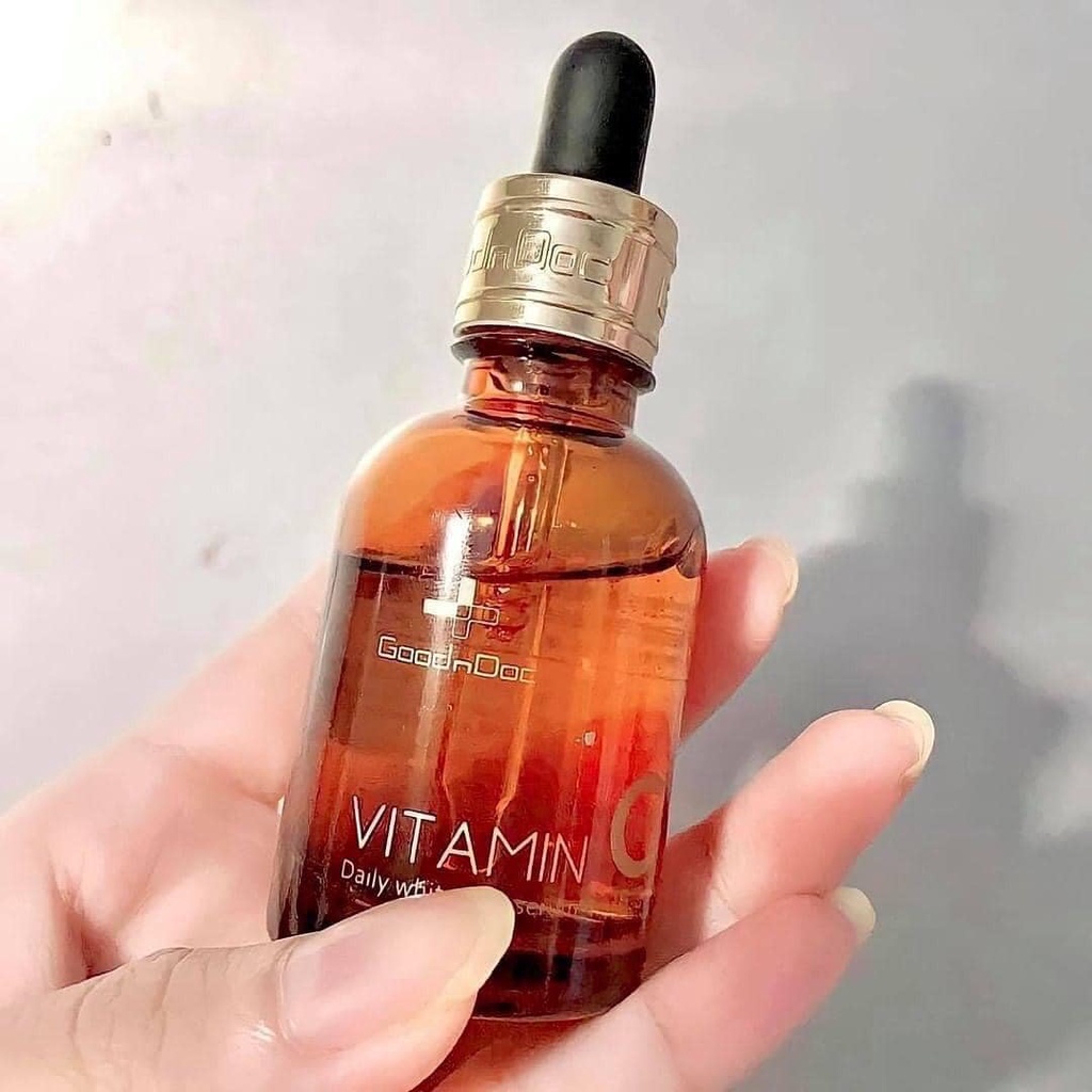 Tinh chất dưỡng trắng Goodndoc Vitamin C 16.5 Daily Whitening Serum 30ml