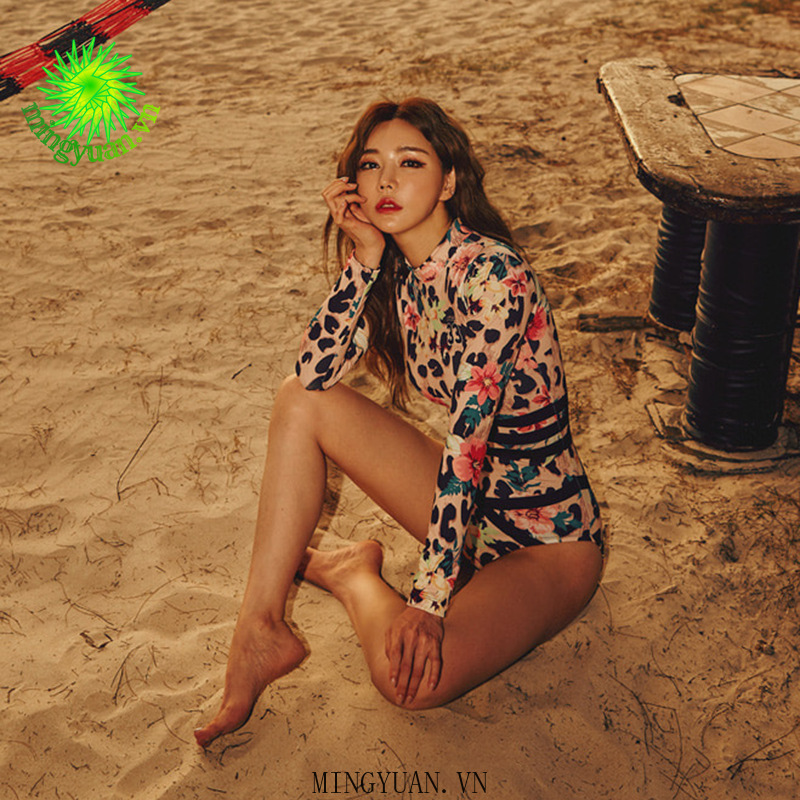 Áo bơi liền quần dáng ôm che bụng thời trang dành cho nữ