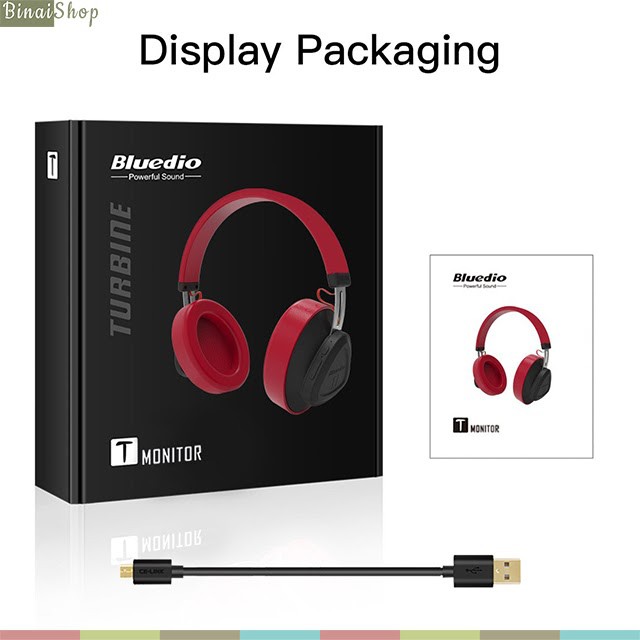 Tai nghe nhạc Bluetooth 5.0 Bluedio TM