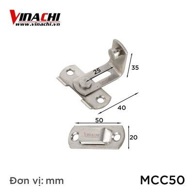 Móc chốt cửa cao cấp inox 304 - Chốt cửa an toàn giúp bảo vệ an toàn cho người dùng bên cạnh bộ khóa cửa chính.