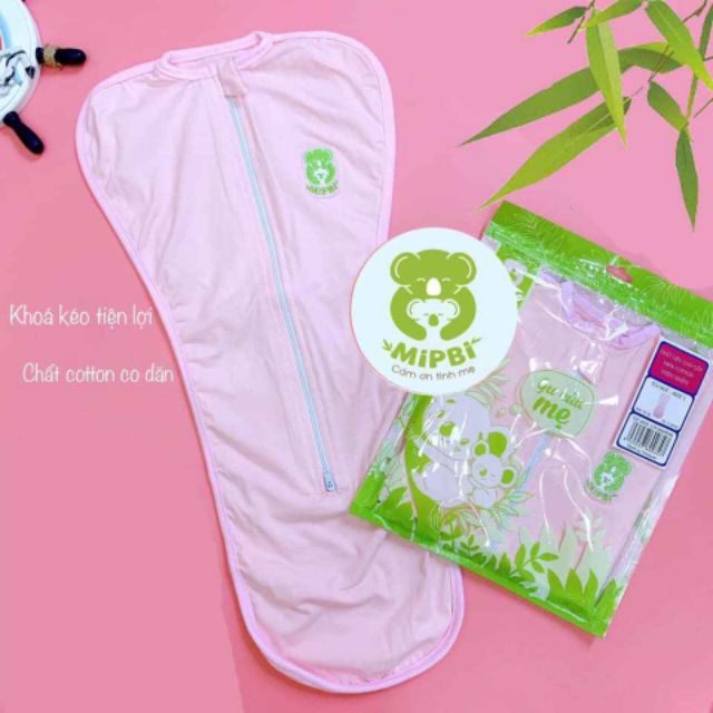 Túi ngủ, nhộng chũn Mipbi cho bé ngủ ngon sâu giấc